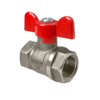 Кран шаровый ВВ 1 бабочка